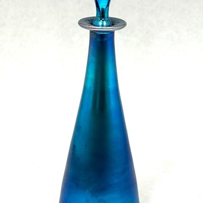 Sale Photo Thumbnail #265: Steuben Blue Aurene Perfume