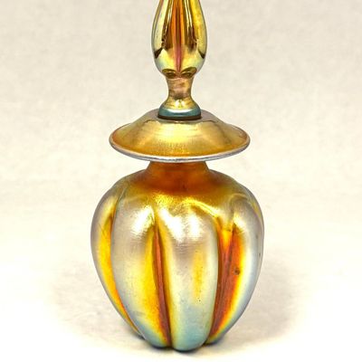 Sale Photo Thumbnail #272: Steuben Gold Aurene Perfume