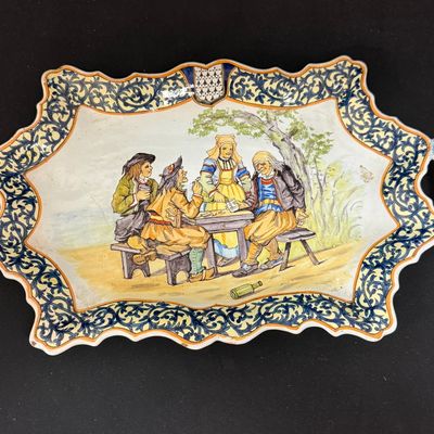 Porquier Beau 2 Handled Bannette