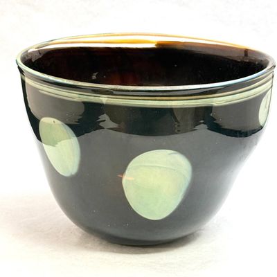 Sale Photo Thumbnail #529: Roland Jahn Art Glass Bowl
