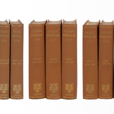 Sale Photo Thumbnail #169: Erasmus 'Erasmi Epistolae' Partial Book Set