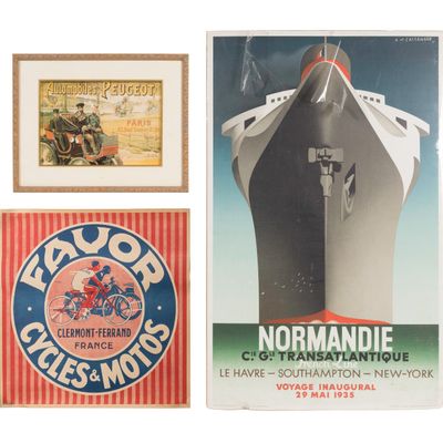 Sale Photo Thumbnail #108: French Advertising Poster Assortment