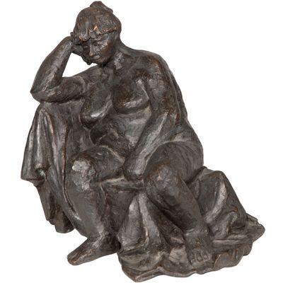 Unknown Artist (20th Century) Bronze Figural Sculpture