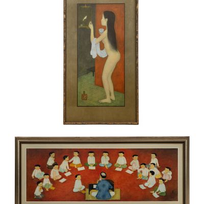 Sale Photo Thumbnail #136: Mai Thung Thu (Vietnamese, 1906-1980) Reproduction Prints
