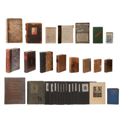 Sale Photo Thumbnail #181: Antiquarian Medical Book Assortment