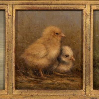 Andre Balyon (Dutch, b.1951) 'Spring is in the Air' Oil on Panel