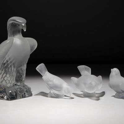 Sale Photo Thumbnail #260: Lalique Crystal Bird Assortment
