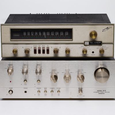 Sale Photo Thumbnail #396: Onkyo and The Fisher Stereo Amplifiers