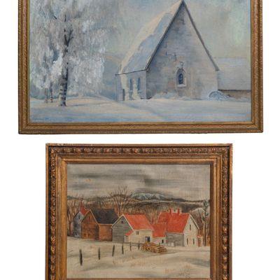 H. Turnberg (American, 20th Century) Oil on Canvas