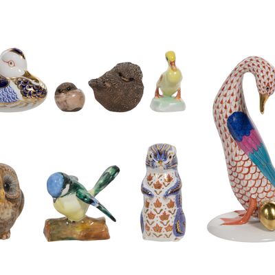 Sale Photo Thumbnail #280: Herend and Porcelain Animal Figurines