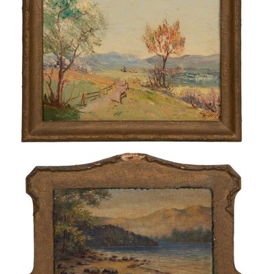 Terry Hunt (American, 20th Century) Oil on Canvas Board