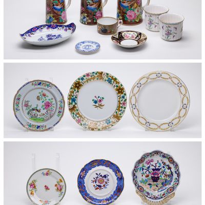 Sale Photo Thumbnail #266: Porcelain Tableware Assortment