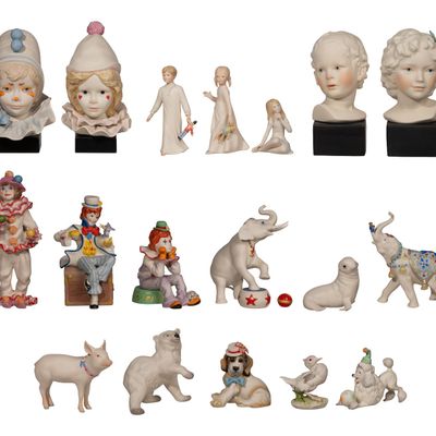 Sale Photo Thumbnail #278: Cybis Porcelain Assortment