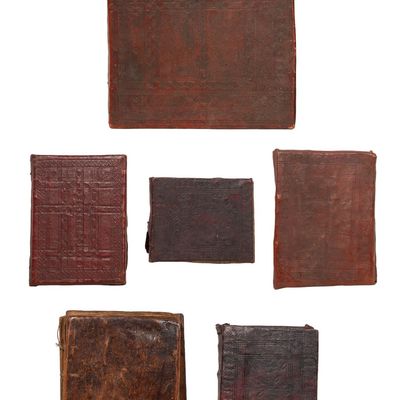 Sale Photo Thumbnail #211: Ethiopian Coptic Illuminated Manuscript Assortment