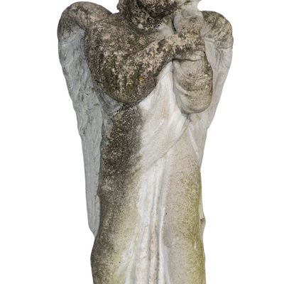Sale Photo Thumbnail #294: Concrete Angel Garden Sculpture