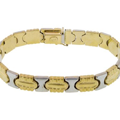 Sale Photo Thumbnail #325: 18k Bi-Color Gold Bracelet