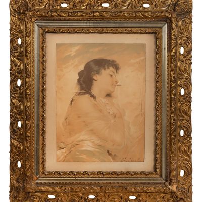 After Charles Chaplin (French, 1825-1891) Lithograph