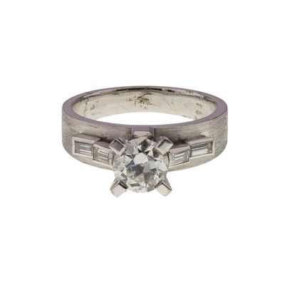 Sale Photo Thumbnail #357: Mixed Metal and Diamond Ring
