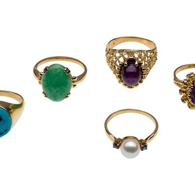 Sale Photo Thumbnail #363: 14k Yellow Gold Ring Assortment