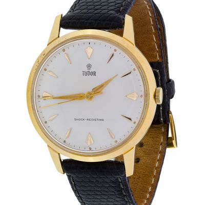 Sale Photo Thumbnail #368: Tudor Prince 18k Yellow Gold Case Wristwatch