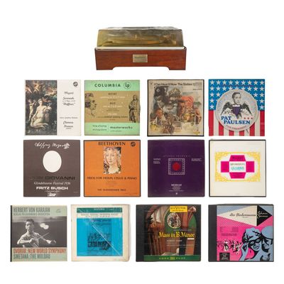 Sale Photo Thumbnail #394: Classical LP Record Assortment