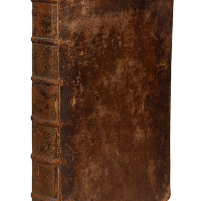 Sale Photo Thumbnail #185: Rycaut's 'The History of the Turks' 1700 Edition Leather Bound Book