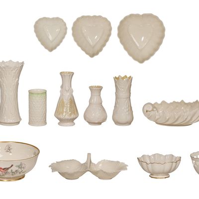 Sale Photo Thumbnail #263: Lenox and Belleek Porcelain Assortment