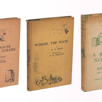 Sale Photo Thumbnail #160: A. A. Milne 'Winnie the Pooh' and 'The House on Pooh Corner' First Edition Books