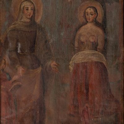 Unknown Artist (Continental School, 18th / 19th Century) Oil on Canvas