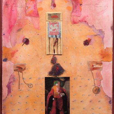Norman Laliberte (American, 1925-2021) Mixed Media