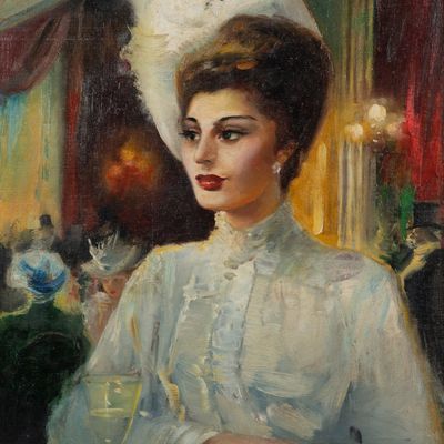 Alfredo Palmero De Gregorio (Spanish, 1901-1991) Oil on Canvas