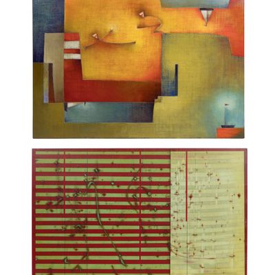 Antonia Guzman (Argentinian, b.1954) 'Te Sigo' Oil on Canvas