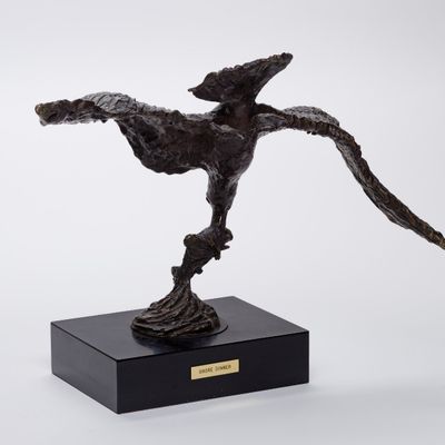 Rube Goldberg (American, 1883-1970) 'Shore Diner' Bronze Sculpture