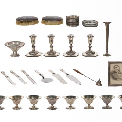 Sale Photo Thumbnail #322: Sterling Silver Weighted Assortment