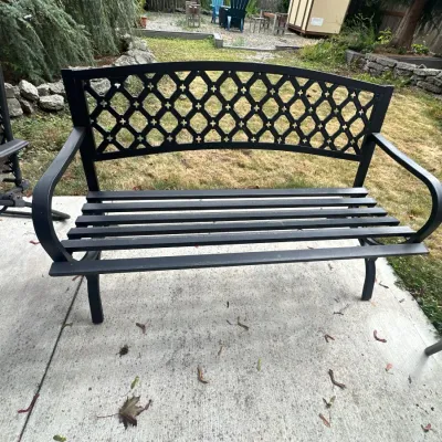 Patio bench