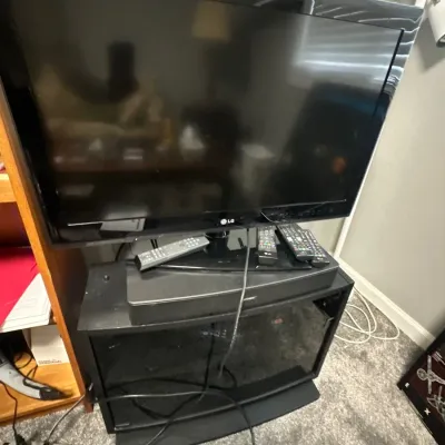 LG TV and stand