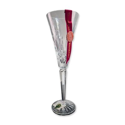 Waterford Crystal  12 Days of Christmas Fluted Champagne, Six Geese A-Laying