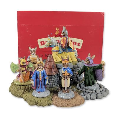 Royal Doulton Bunnykins Arthurian Legends Collection Figures
