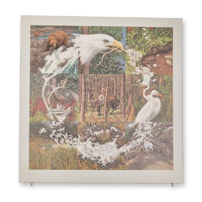 Bev Doolittle (American, b. 1947), "Sacred Circle" Signed Lithograph