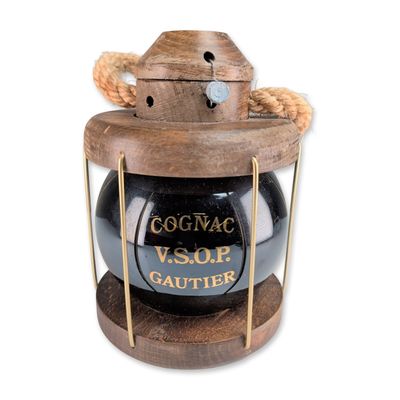 Gautier VSOP Cognac 750 ML Maritime Lantern Decanter