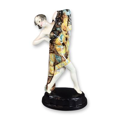 Keramos Austria Sculpture Woman Dancer