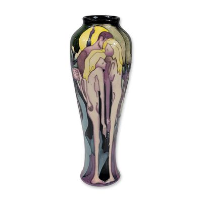 Rare Moorcroft Philip Gibson The Lovers Trial Vase