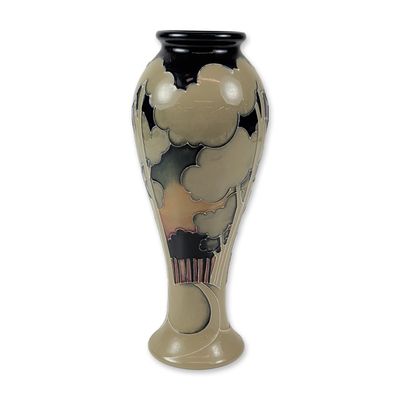 Moorcroft Pottery Eventide Winter Pattern Ceramic Vase