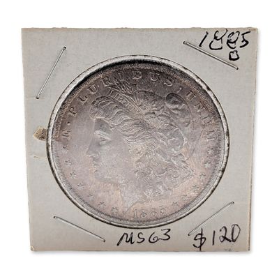 1885-O US Morgan Silver Dollar Coin