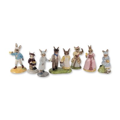 Royal Doulton Bunnykins Porcelain Character Figurines