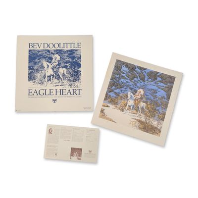 Bev Doolittle (American, b. 1947), "Eagle Heart" Signed and Numbered