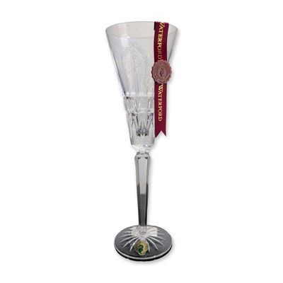 Waterford Crystal  12 Days of Christmas Fluted Champagne, Ten Lords A-Leaping