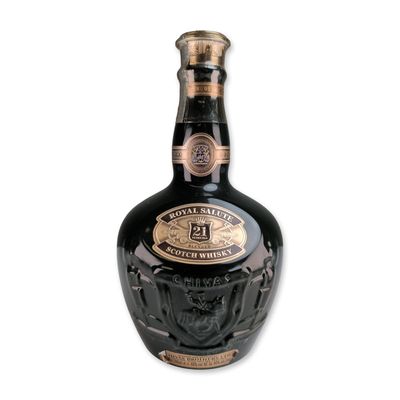 Chivas Brothers Royal Salute 21 Year Old Blended Scotch Whisky Ceramic Decanter