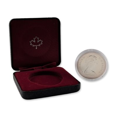 1979 Canada Queen Elizabeth II Griffon Silver Dollar Coin