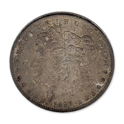 1889 Morgan Silver Dollar Coin